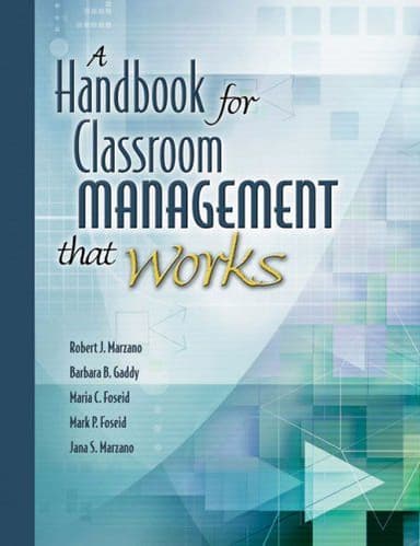 A handbook for classroom management that works cover