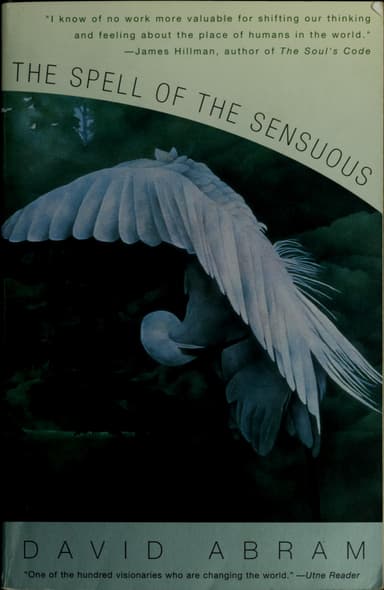 The spell of the sensuous cover