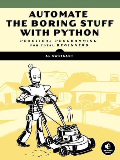 Automate the Boring Stuff with Python cover