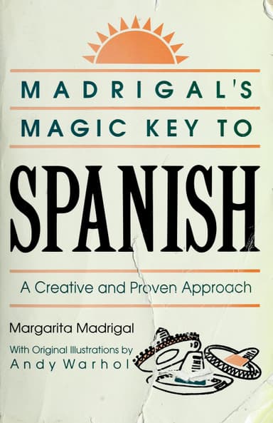 Madrigal's magic key to Spanish cover