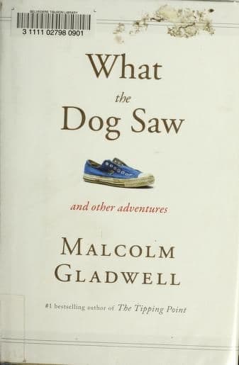 What the dog saw and other adventure stories cover