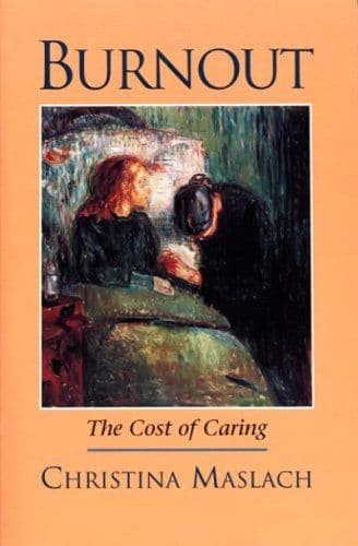 Burnout, the cost of caring cover