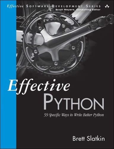 Effective Python cover
