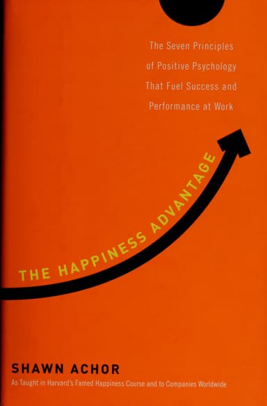 The happiness advantage cover