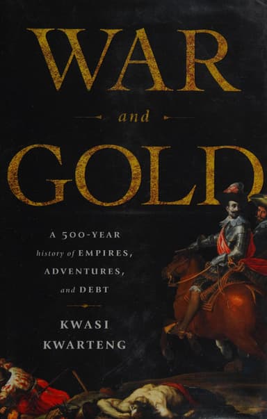 War and gold cover