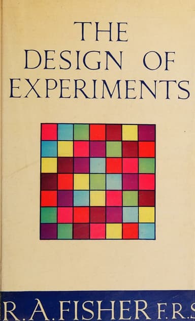 The Design of Experiments cover