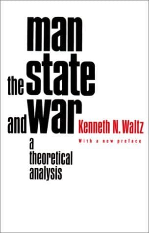 Man, the state, and war cover