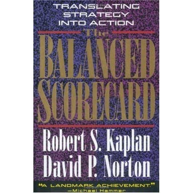The balanced scorecard cover