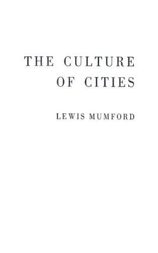The culture of cities cover
