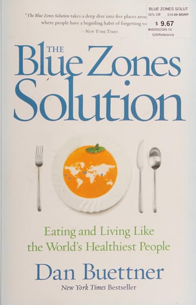 The Blue Zones solution cover