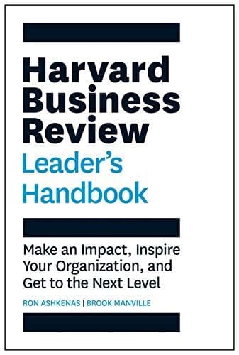 The Harvard Business Review Leader's Handbook cover