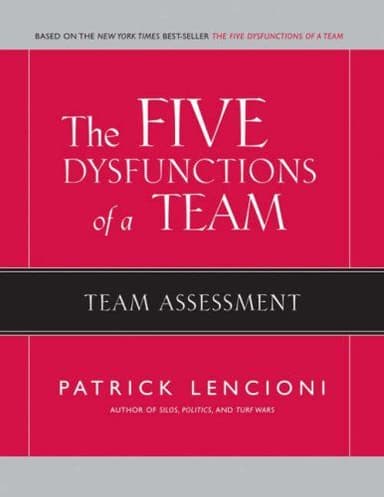 The Five Dysfunctions of a Team - Team Assessment cover