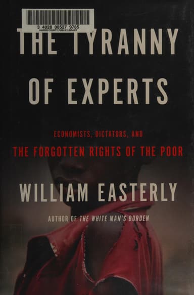 The tyranny of experts cover