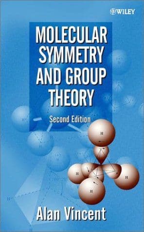 Molecular symmetry and group theory cover