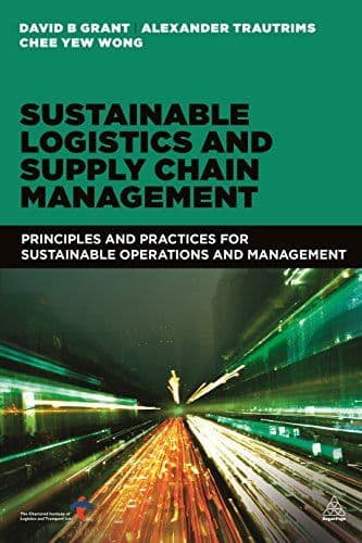 Sustainable logistics and supply chain management cover