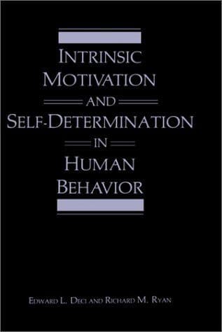 Intrinsic motivation and self-determination in human behavior cover