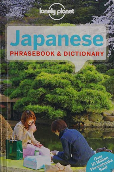Japanese phrasebook & dictionary cover