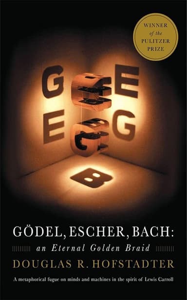 Gödel, Escher, Bach cover
