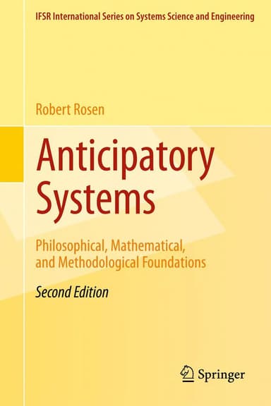 Anticipatory systems cover