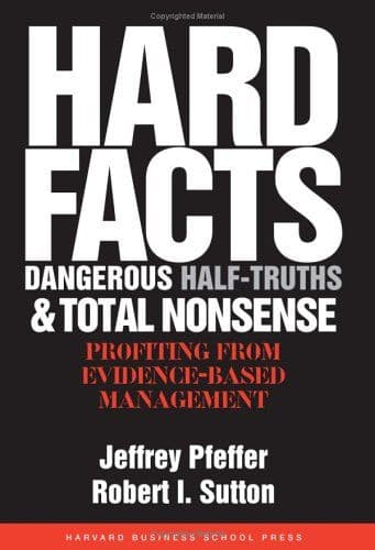 Hard facts, dangerous half-truths, and total nonsense cover