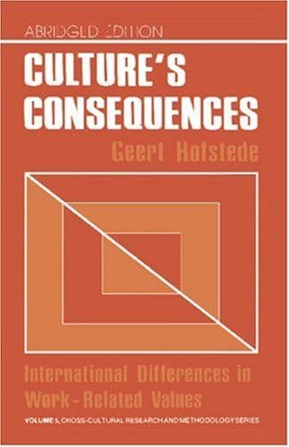 Culture's consequences cover