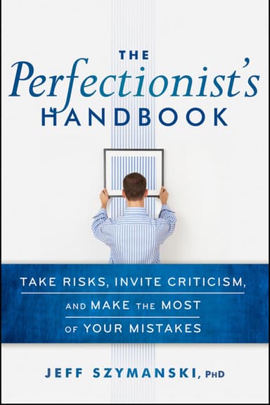 The perfectionist's handbook cover