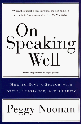 On Speaking Well cover