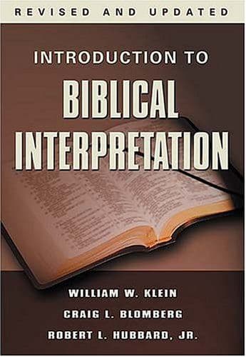 Introduction to biblical interpretation cover