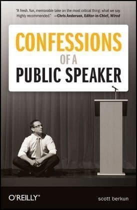 Confessions of a public speaker cover