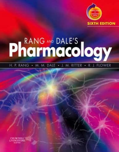 Rang & Dale's pharmacology cover