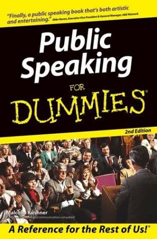 Public Speaking for Dummies cover