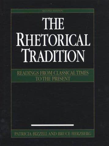 The rhetorical tradition cover