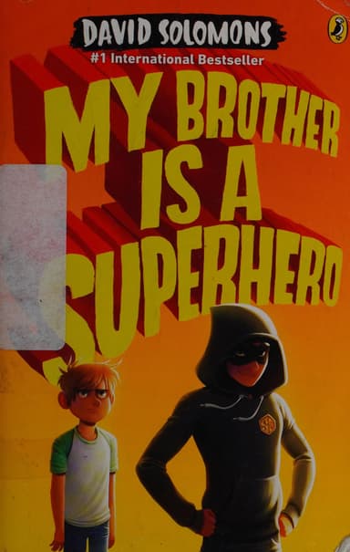My brother is a superhero cover