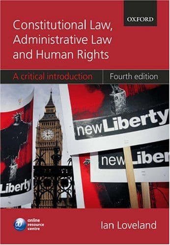 Constitutional law, administrative law, and human rights cover
