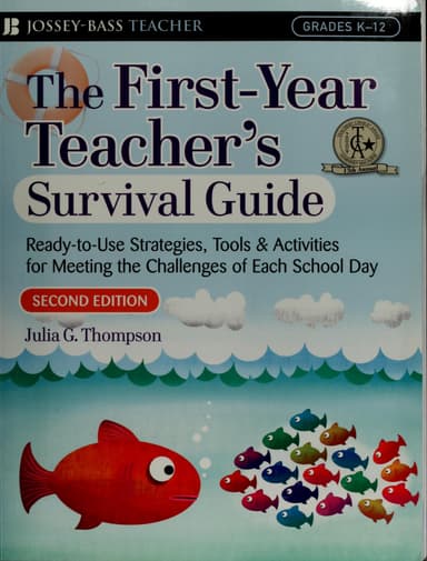 First-year teacher's survival guide cover