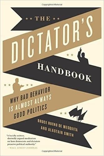 The dictator's handbook cover
