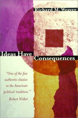 Ideas have consequences cover