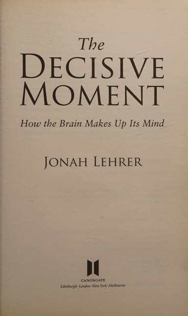 The Decisive Moment cover