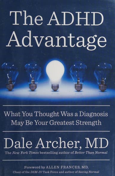 The ADHD advantage cover