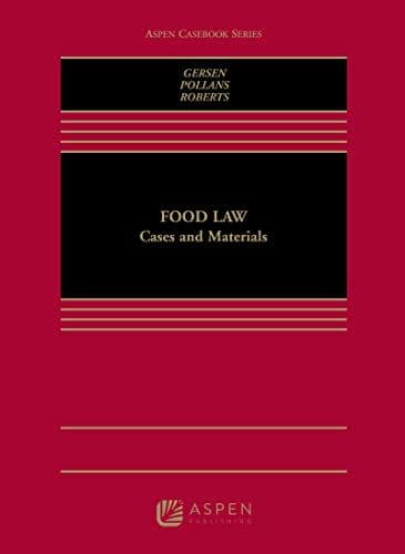 Food Law and Policy cover