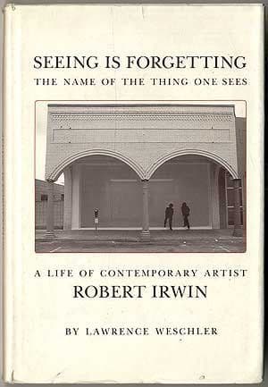 Seeing is forgetting the name of the thing one sees cover