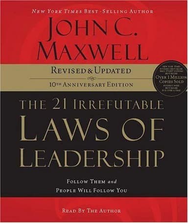 The 21 Irrefutable Laws of Leadership cover