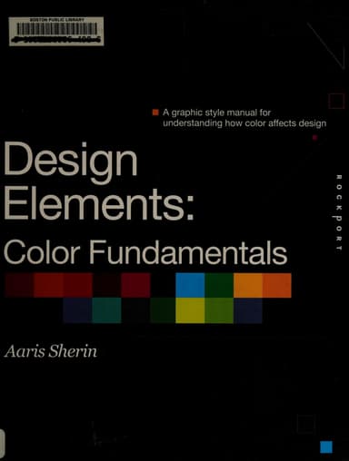 Design elements, color fundamentals cover