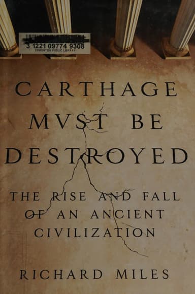 Carthage must be destroyed cover