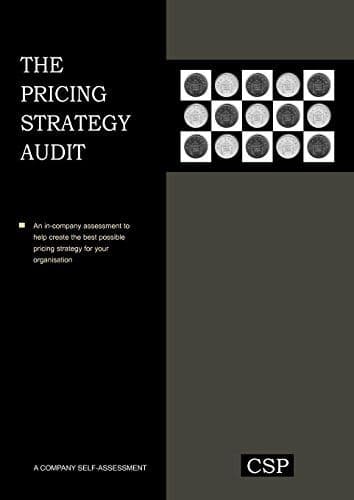 The Pricing Strategy Audit cover
