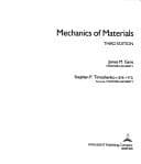 Mechanics of materials cover