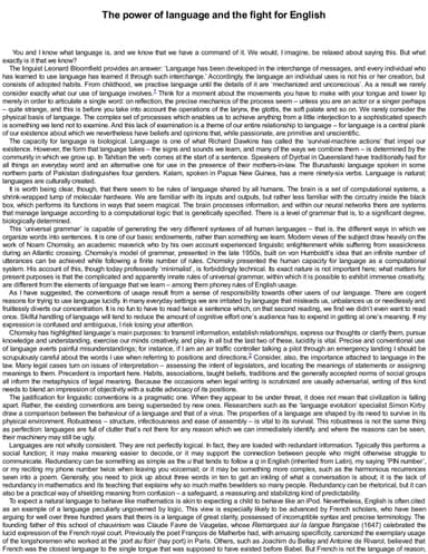 The language wars cover