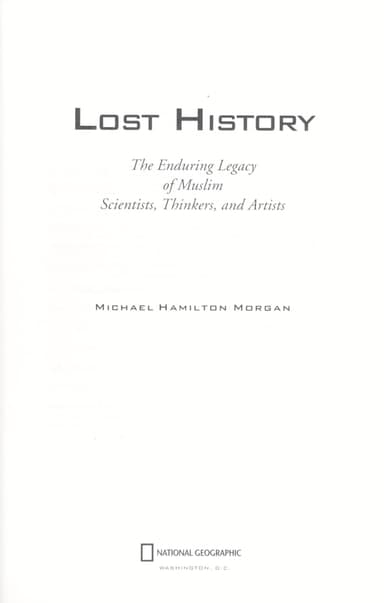 Lost history cover