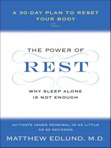 The Power of Rest cover