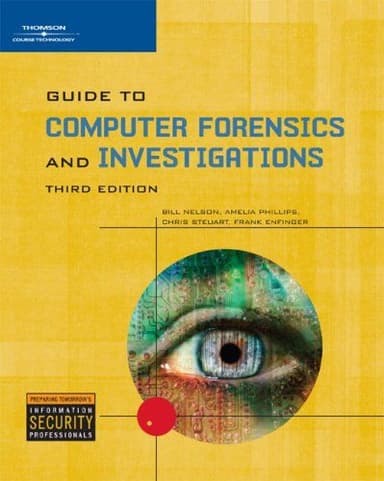 Guide to computer forensics and investigations cover